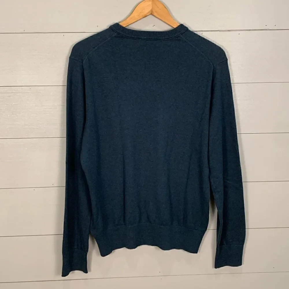 Banana republic, cotton, cashmere, V-neck, lightweight, men’s size medium